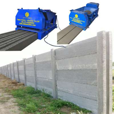 Precast concrete cement fence post precast concrete H beam making machine for fence