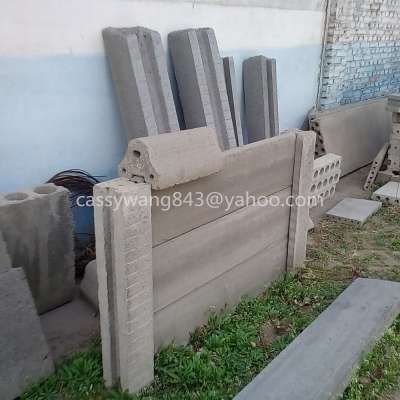 Precast Concrete Lightweight H Beam Making Machine cement fencing H pole making machine